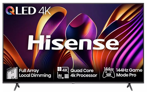 Hisense smart qled tv - smart, 4k