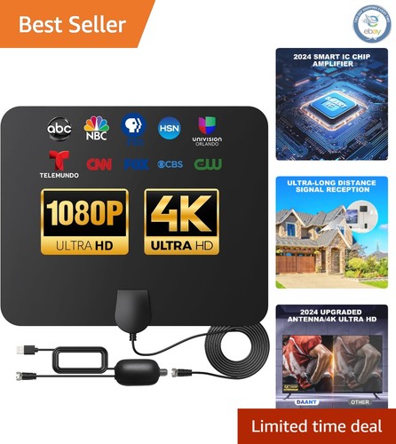 Long range indoor hdtv - long, antenna