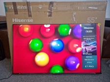 HISENSE E7Q PRO 55" QLED 4K