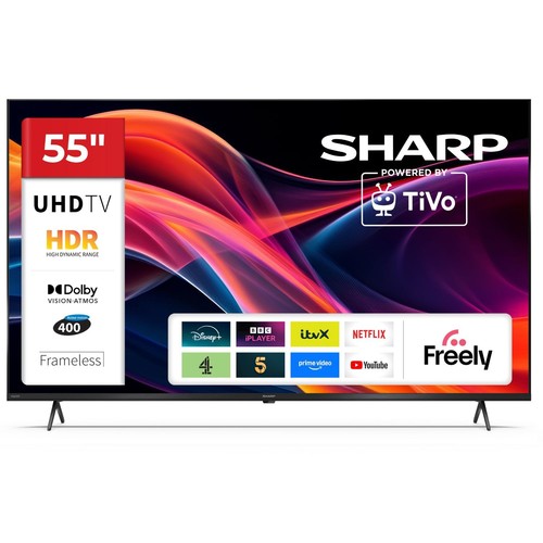 Sharp inch uhd - 4k, tivo