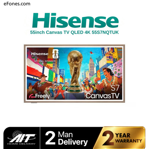 Hisense canvas qled - canvas, 4k