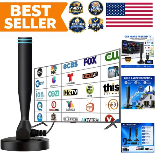 Space saving indoor antenna - space-saving, tv