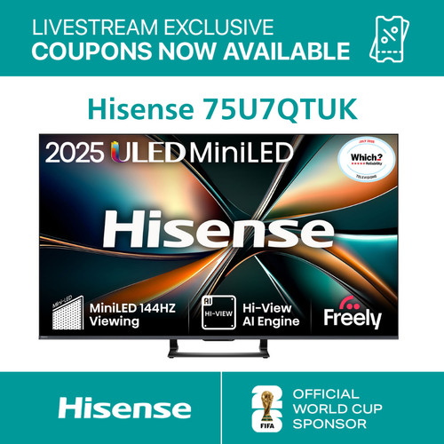 Hisense miniled smart tv - 75",
