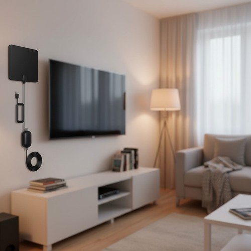 Compact indoor antenna - hd, tv